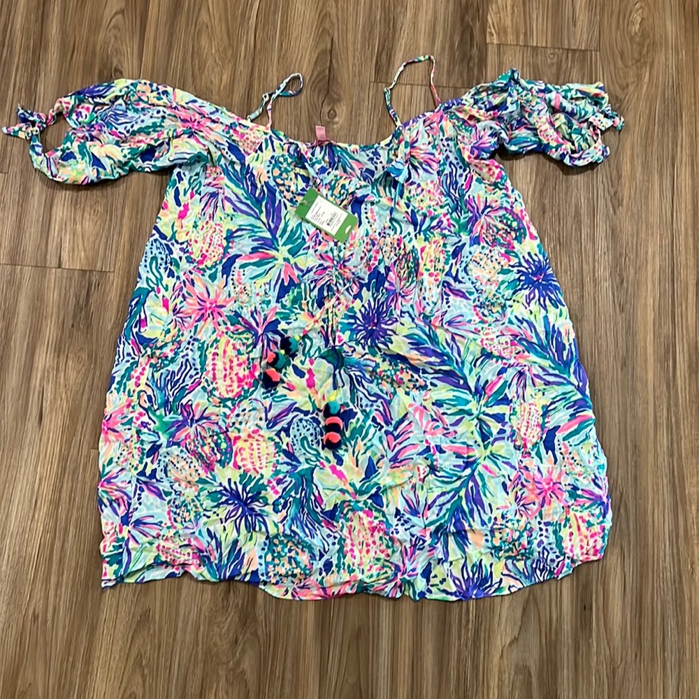 NWT Lilly Pulitzer Alanna Dress Multi Junipro Size XL